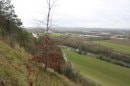 Côte de Vatteport, sentier étroit